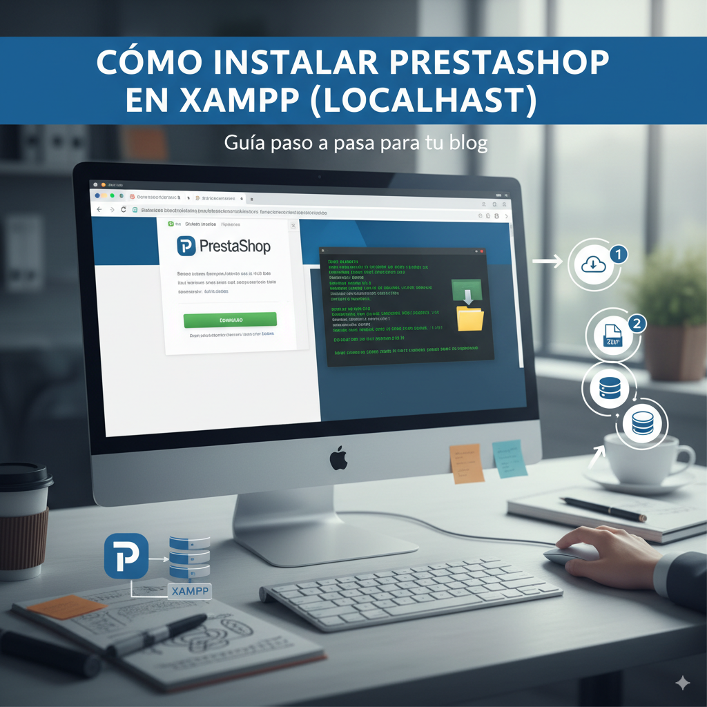 Cómo instalar PrestaShop en XAMPP paso a paso (localhost)