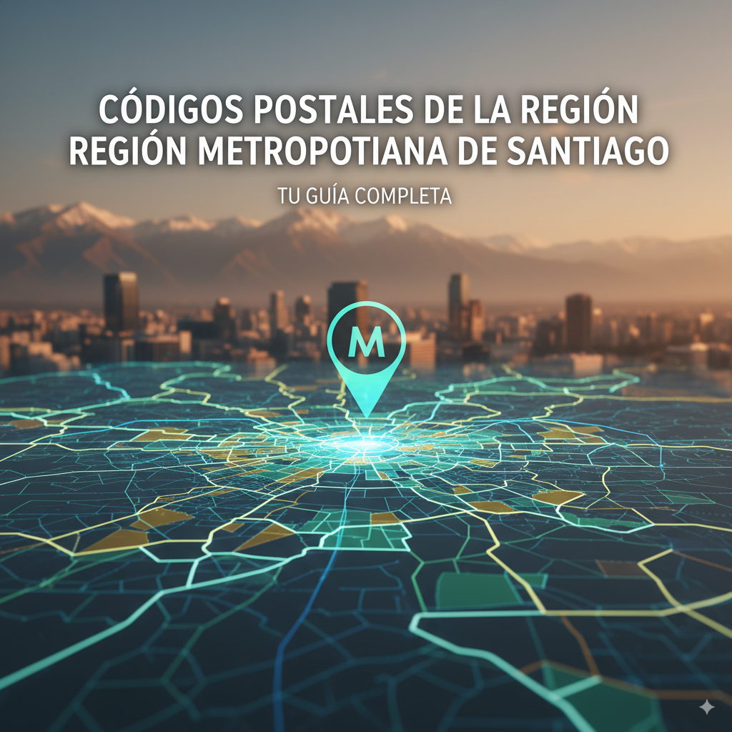 Códigos Postales de la Región Metropolitana de Santiago